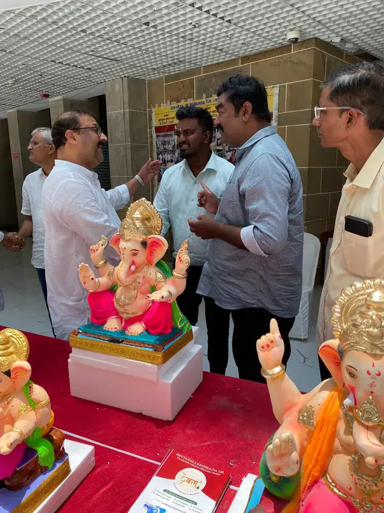 Founder Er. Tushar Talari at exhibition