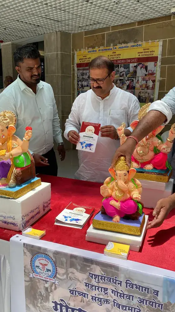 Closing day of Devta's Maharashtra Mantralaya eco-Ganpati exhibition